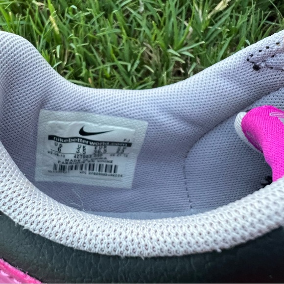 Nike Sweet Ace 83 Black And Pink Womans Sneakers - Picture 6 of 6